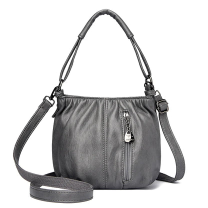 🔥NEW YEAR FLASH SALE 50% OFF🌟New Soft Leather Large Capacity Vintage Shoulder Handbags