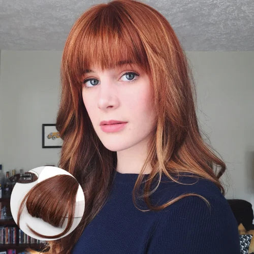 HOT SALE🔥Clip in Bangs (High Temperature Filament)