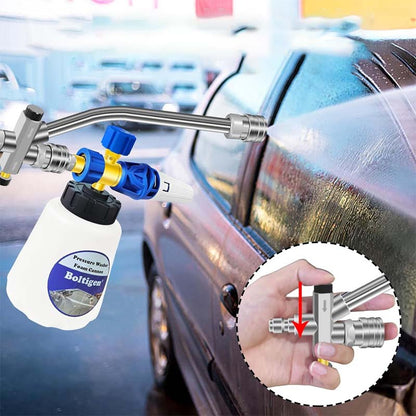 Tool Daily Pressure Washer Foam Cannon with Dual-Connector Accessory