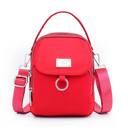 Waterproof Women Crossbody Bag Elegant Oxford Messenger Bags Simple for Work