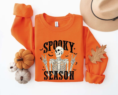 Spooky Season Sweatshirt,Retro Spooky Shirt,Spooky Halloween,Halloween Shirt,Fall Vibes,Cozy Season Shirt,Cute Fall Shirt,Halloween Gift