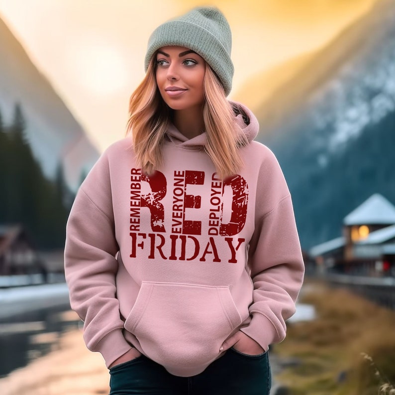 Red Friday Remember Everyone Deployed Sweatshirt, Red Friday Sweater, American Flag Us Veteran Sweatshirt, Red Friday Shirt, Veteran Shirt