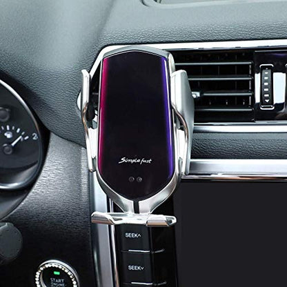 Premium Wireless Automatic Sensor Car Phone Holder and Charger