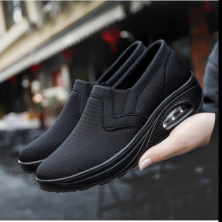 🔥On This Week Sale OFF 50%🔥Women Breathable On Cloud Air Cushion Slip-On,Soft Orthopedic Diabetic Walking Loafers